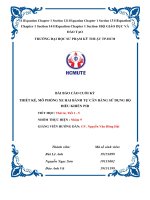 BÀI báo cáo CUỐI kỳ THIẾT kế, mô PHỎNG XE HAI BÁNH tự cân BẰNG sử DỤNG bộ điều KHIỂN PID 