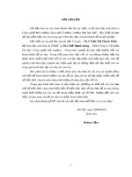 Đồ án tốt nghiệp: Đánh giá hiện trạng môi trường và thiết kế hệ thống xử lý nước thải mỏ than Khe Bố – xã Tam Quang – huyện Tương Dương – tỉnh Nghệ An. Công suất 4500 m3/ngày.