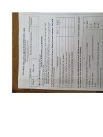 Đề thi giữa học kì 2 môn Tiếng Anh lớp 6 năm 2020-2021 có đáp án - Trường THCS Hoành Sơn