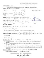 Đề khảo sát chất lượng giữa học kì I môn: Toán học 96344