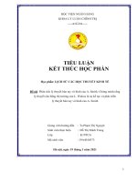 Phân tích lý thuyết bàn tay vô hình của a smith chứng minh rằng lý thuyết cân bằng thị trường của l  walras là sự kế tục và phát triển lý thuyết bàn tay vô hình của a  smith