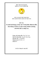 So sánh nội dung cơ bản của cương lĩnh chính trị đầu tiên tháng 2 1930 và luận cương chính trị tháng 10 1930  rút ra nhận xét