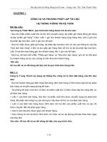 Bài tập môn hệ thống thông tin kế toán