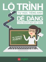 Lo trinh tieng anh de dang cho nguoi moi bat dau