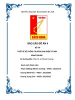 BÁO cáo đồ án II đề tài THIẾT kế hệ THỐNG THƯƠNG mại điện tử bán HÀNG ONLINE 