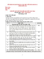 Sản phẩm cuối khóa modun 4 môn ngữ văn THPT  