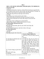 Bài giảng Tiết 1  Bài 1: Xây dựng nếp sống thanh lịch, văn minh7132