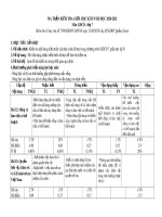 Đề thi giữa học kì 2 môn GDCD lớp 7 năm 2020-2021 có đáp án - Trường THCS Huỳnh Thị Lựu