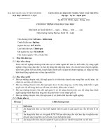 ĐẠI HỌC KINH TẾ - LUẬT CHƢƠNG TRÌNH GIÁO DỤC ĐẠI HỌC Tên chương trình: Kế tốn – Kiểm tốn Trình độ đào tạo: Đại học