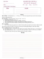 Bài kiểm tra chương 4 môn: Đại số 912127