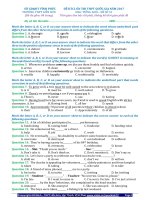 Đề kiểm tra chất lượng ôn thi THPT quốc gia năm 2017 môn: tiếng Anh – Đề số 5111770