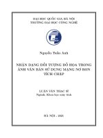 NHẬN DẠNG đối TƯỢNG đồ họa TRONG ẢNH văn bản sử DỤNG MẠNG nơ RON TÍCH CHẬP 