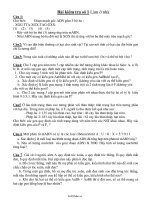 Bài kiểm tra số 1  Môn Sinh 911313