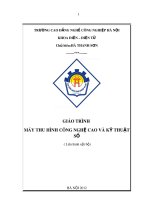 Giáo trình máy thu hình công nghệ cao và kỹ thuật số 