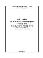 Giáo trình chẩn đoán trạng thái kỹ thuật ô tô 
