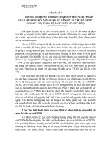 PHÁP LUẬT ÁP DỤNG ĐỐI VỚI QUAN HỆ DÂN SỰ CÓ YẾU TỐ NƯỚCNGOÀI