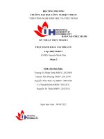 BÁO cáo THỰC HÀNH kỹ THUẬT THỰC PHẨM 2 THỰC HÀNH bài 8 sấy đối lưu 