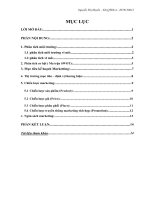 Xây dựng kế hoạch marketing 4 ps cho  sản phẩm bánh trung thu kinh đô