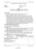 Kế hoạch bài học Tin học 6  Tiết 51+52, Bài 1: Làm quen với soạn thảo văn bản (2 tiết)  Năm học 20162017  Nguyễn Văn Dũng17983