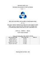 DÂN tộc TRONG THỜI kỳ QUÁ độ lên CHỦ NGHĨA xã hội  THỰC TRẠNG và GIẢI PHÁP PHÁT TRIỂN KINH tế xã hội, NÂNG CAO đời SỐNG ĐỒNG bào HOA ở VIỆT NAM HIỆN NAY 