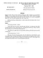 Đề thi lý thuyết hội thi giáo viên chủ nhiệm giỏi cấp THCS15709