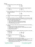 Bài tập trắc nghiệm tin học văn phòng đề 719994