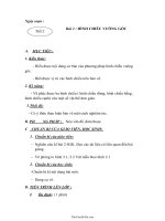 Giáo án Công nghệ 11  Bài 2: Hình chiếu vuông góc16047