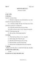 Đề kiểm tra lý thuyết học kì I Tin học lớp 7 (Kèm đáp án)18077