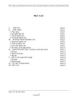 Đề tài Nâng cao chất lượng học tập hóa học cho học sinh lớp 9 thông qua rèn luyện học sinh kỹ năng giải bài tập18523