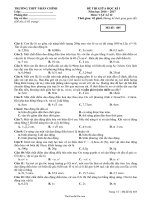 Đề thi giữa học kì I Vật lí lớp 12  Mã đề 485  Năm học 20162017  Trường THPT Nhân Chính17908