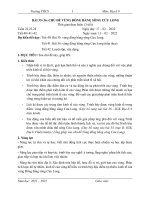 chủ đề vùng đồng bằng sông cửu long theo cv 5512 có bổ sung theo công văn mới nhất