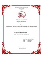 Ngô Thị Xanh- 18063064-K63LKDA- LLĐ Thứ 4 T6-9