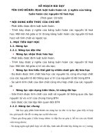kế hoạch bài dạy cánh diều 10  định luật tuần hoàn và  ý nghĩa của bảng tuần hoàn các nguyên tố hoá học