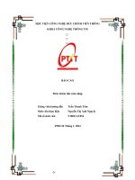 BÁO cáo môn kiểm thử xâm nhập sử dụng nmap để thu thập thông tin máy mục tiêu và import vào dradis 