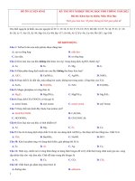 ĐỀ 02 năm 2022  đề bài có giải chi tiết