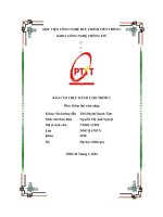 BÁO cáo THỰC HÀNH LAB1 NHÓM 2 môn kiểm thử xâm nhập 