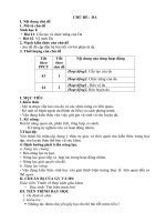 CHỦ ĐỀ DA SINH HỌC 8 CV 5512