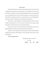 NÂNG CAO CHẤT LƯỢNG đội NGŨ LAO ĐỘNG của bộ PHẬN lễ tân tại KHÁCH sạn  hội AN