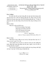 Kì thi giáo viên dạy giỏi cấp tỉnh vòng lý thuyết năm học 2008 – 2009 môn thi: Văn =30974