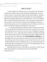 (SKKN CHẤT 2020) vận dụng những bài toán không mẫu mực non standard problems trong rèn luyện tư duy toán học  