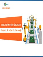 MẠNG TRUYỀN THÔNG CÔNG NGHIỆP CHƯƠNG 8  hệ THỐNG IOT CÔNG NGHIỆP 