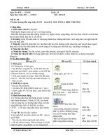 Kế hoạch bài dạy HĐTNST văn 7  chủ đề 2  nếu tôi là HIỆU TRƯỞNG