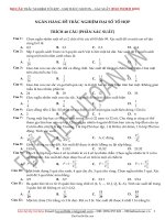 40 câu hỏi trắc nghiệm phần Xác suất24955