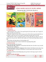 TV6 21 22 Bài 1:  Lắng nghe lịch sử nước mình  Sách: Chân trời sáng tạo  Ngữ văn lớp 6