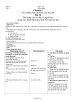 Giáo án Địa 6  Bài 12: Tác động của nội lực và ngoại lực trong việc hình thành địa hình bề mặt trái đất25568