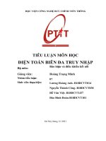 TIỂU LUẬN môn học điện TOÁN BIÊN đa TRUY NHẬP giới thiệu MEC và các khái niệm liên quan 