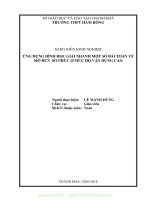 (SKKN mới NHẤT) SKKN ứng dụng hình học giải nhanh một số bài toán về mô đun số phức ở mức độ vận dụng cao 