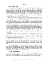 (SKKN mới NHẤT) SKKN thiết kế một số trò chơi nhằm nâng cao chất lượng giờ dạy luyện từ và câu 