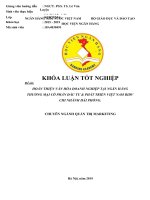 Hoàn thiện văn hóa doanh nghiệp tại NHTMCP Đầu tư & Phát triển Việt Nam BIDV Chi nhánh Hải Phòng - Khoá luận tốt nghiệp 254