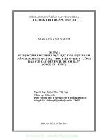 (SKKN mới NHẤT) SKKN sử dụng phương pháp dạy học tích hợp nhằm nâng cao hiệu quả dạy học tiết 4 bài 6 công dân với các quyền tự do cơ bản 